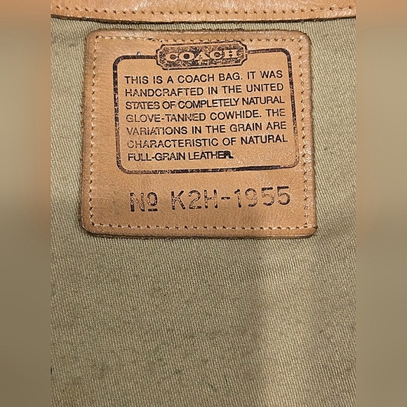 Coach K2H-1955 Chelsea Duffel Convertible Signature Logo Canvas & Leather Hobo - Picture 11 of 14